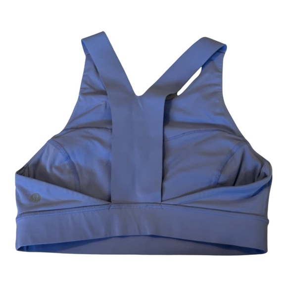 Lululemon Fast & Free Sports Bra sz 8 | Hydrangea Blue - Picture 2 of 8